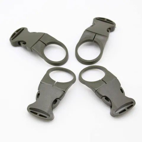 Outdoor Tactical Backpack Webbing Hanging Buckle Quick Release Water Bottle Holder Clip Plastic Gear Accessories