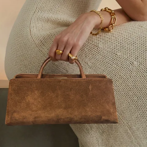 Damen Echtes Geschliffenes Rindsleder Umhängetasche Vintage Achsel Baguette Tasche Einffarbig Tägliche Handtasche