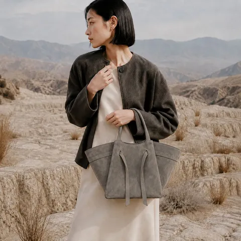 Damen Große Kapazität Tragetasche Vintage Rindsleder Pendler Umhängetasche Lässige Einfarbige Handtasche