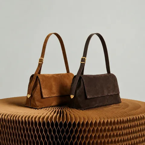 Damen Vintage Echtes Leder Umhängetasche Große Kapazität Unifarben Geschmirgelt Achseltasche Pendeln Tägliche Handtasche