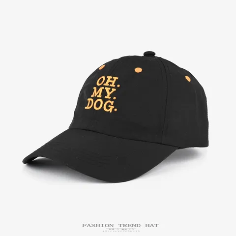 Unisex Schnelltrocknende Baseballkappe Koreanischer Stil Buchstaben Stickerei Sonnenschutz Atmungsaktiver Hut Süßer Welpe Dad Hat