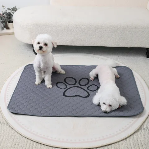 Wiederverwendbare Waschbare Haustier Urinmatte Wasserdichte Hundetraining Matte Atmungsaktive Antirutsch Urinmatte Für Hunde Katzen Haustierbedarf