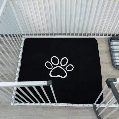 Waschbare Wasserdichte Haustier Pinkelmatte Korallenfleece Hundematte Saugfähige Rutschfeste Haustier Urinmatte Für Katzen Und Hunde Tägliche Anwendung