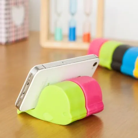 Supporto per Telefono con Balena di Cartoni Animati Carino Supporto per Smartphone da Scrivania Portatile Mini Supporto in Plastica Accessori da Scrivania