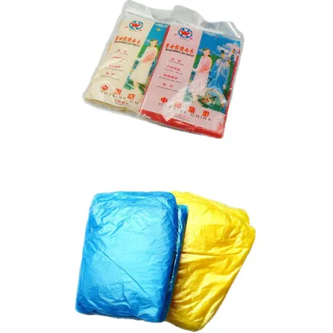 Imperméable Jetable pour Adultes Poncho de Pluie Transparent Imperméable à Capuche Équipement de Pluie Léger pour Randonnée Voyage Plein Air