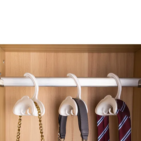 Multifunctional Arch Bag Hanger Wardrobe Closet Storage Hook For Purse Handbag Belt Tie Scarf Organizer Home Space Saver