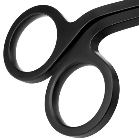 Tagliastoppino per Candele in Acciaio Inossidabile Nero Design Ergonomico Manico Lungo Accessorio Cura Candela