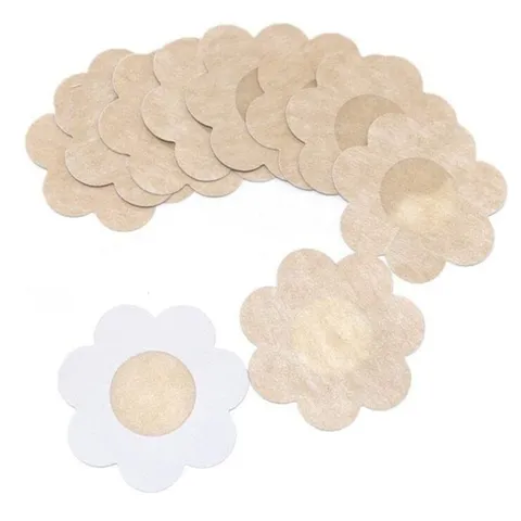 Wegwerp Non-Woven Tepelcovers Ademend Onzichtbaar Pasties Anti-Exposure Klevende Borstblaadjes Voor Vrouwen Dagelijks Dragen