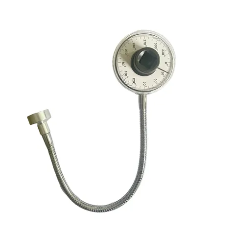 Professional Stainless Steel 360 Degree Rotation Torque Angle Gauge Automotive Engine Repair Tool 1/2 Inch Drive Torque Meter