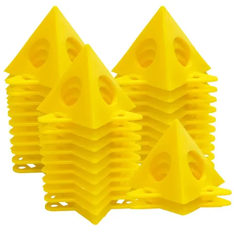 ABS Plastic Pyramid Paint Stands Woodworking Triangular Painting Support Pads For DIY Woodworking Craft Tools