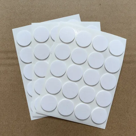 Adesivi per Nastro Biadesivo in Schiuma per Stoppino di Candela Cuscinetti Rotondi per la Creazione di Candele e Forniture Fai da Te