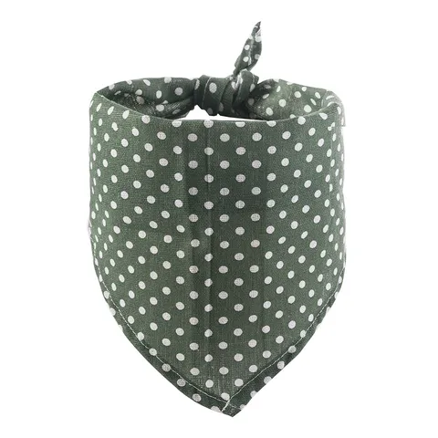 Katoen Linnen Huisdier Bandana Polka Dot Hond Kat Sjaal Verstelbare Puppy Nek Doek Huisdier Kostuum Accessoires