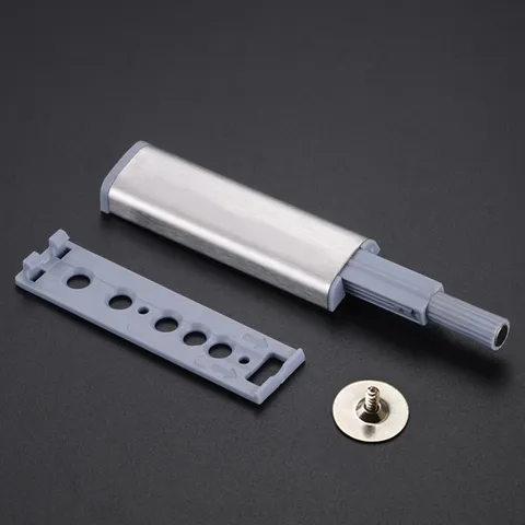 Stainless Steel Cabinet Door Rebounder Push to Open Damper Magnetic Touch Latch For Wardrobe Cupboard Furniture Hardware