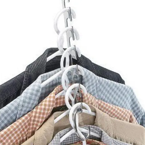 Multifunctionele Metalen Kledinghanger Opvouwbare Ruimtebesparende Droogrek Heavy Duty RVS Organizer Voor Thuis Hotel