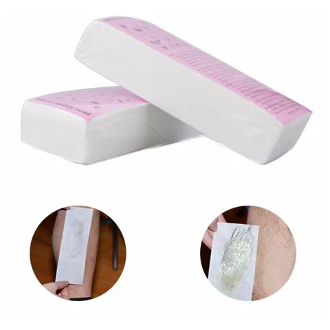 Disposable Non Woven Depilatory Paper For Hair Removal Waxing Strips Professional Body Hair Removal Tool