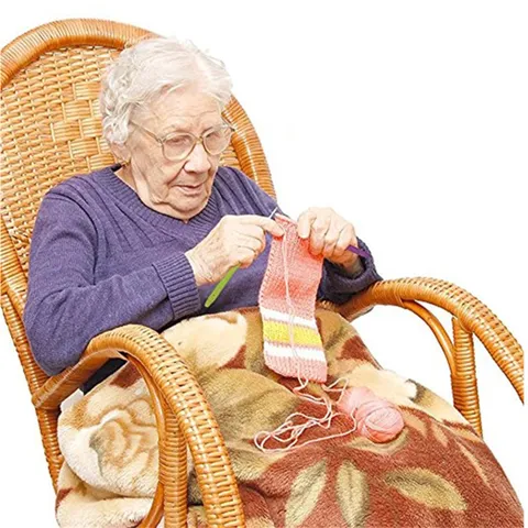 Ergonomic Crochet Needles Soft Grip Aluminum Weaving Tools For DIY Yarn Crafting And Handiwork Enthusiasts