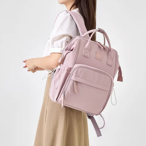 Large Capacity Diaper Backpack For Women Waterproof Fashion Mommy Bag Multi-Function Baby Nappy Bag Travel Backpack