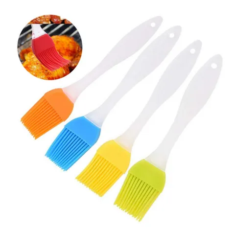 Silicone Basting Brush Kitchen Pastry Brush Heat Resistant Oil Brush For BBQ Baking Cooking Food Brush Tool