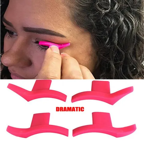 Silicone Eyeliner Stamp Wing Eyeliner Stencil Tool Reusable Makeup Assistant For Women Daily Makeup Beauty Tool