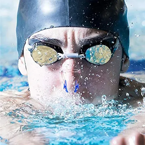 Set Tappanaso da Nuoto in Silicone e Tappi per Orecchie Impermeabili Attrezzatura Morbida Accessori di Protezione