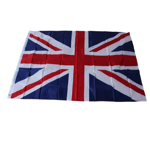 British Flag Union Jack Flag UK National Flag Polyester Banner With Metal Grommets For Party Home Decor