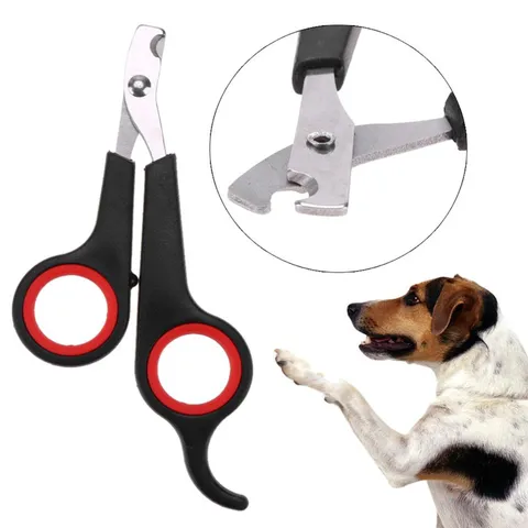 Pet Nail Clipper Stainless Steel Grooming Tool With Ergonomic Handle For Dogs Cats Small Animals Professional Claw Trimmer