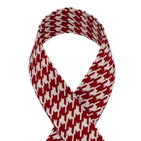 Wide Houndstooth Jacquard Webbing Polyester Strap For Bag Belt Clothing Sewing Accessories DIY Crafting Material