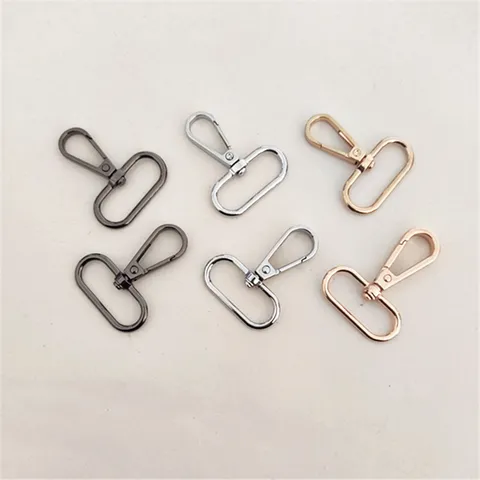 Mousqueton Pivotant en Alliage de Zinc Clip Chien Métal Quincaillerie de Sac Connecteur de Sangle de Sac à Main Accessoires