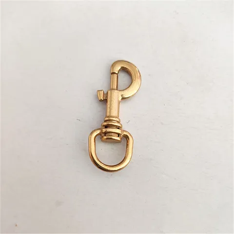 Mosquetones de Aleación de Metal Ganchos Giratorios con Anillo en D Herrajes DIY para Bolsos Accesorios para Llaveros