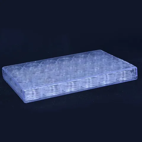 Transparante Acryl Kralen Opbergdoos Multi-Grid Kunststof Organizer Container Voor DIY Ambachten Kleine Items Sieraden Vondsten