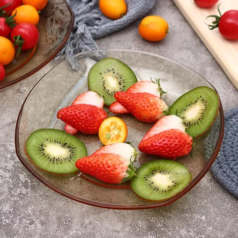 High Borosilicate Glass Bowl Transparent Heat Resistant Salad Bowl Rice Soup Bowl Kitchen Tableware For Food Serving