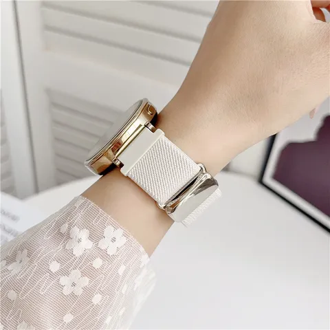 Nylon Gurtband Magnetisches Uhrenarmband Ersatz Für Huawei Xiaomi Redmi Smartwatch Atmungsaktives Gewebtes Armband Band