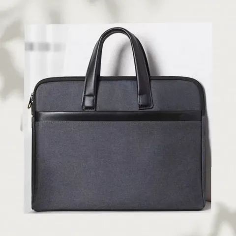 Borsa per Laptop da Lavoro in Tessuto Oxford Cartella Impermeabile Per Uomini e Donne Ufficio Pendolarismo Borsa a Mano