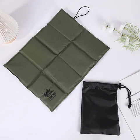 Foldable Outdoor Camping Seat Cushion Portable Waterproof Oxford Foam Picnic Mat Moisture-Proof Pad For Hiking Traveling