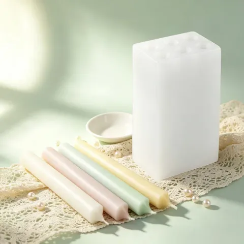 Φόρμα για Κεριά από Σιλικόνη DIY Χειροποίητη Άρωμα Γύψος Σαπούνι Καλούπι Χύτευσης Ακανόνιστο Φάντασμα Χάλογουιν Τριαντάφυλλο Καρδιά