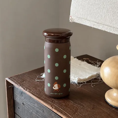 Mini Portabler Vakuumkolben 316 Edelstahl Thermoskanne Süße Cartoon Tasche Wasserflasche Für Studenten Mädchen Tägliche Trinkwaren