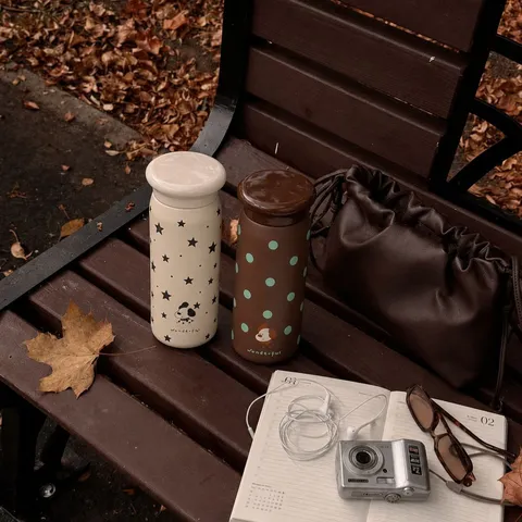 Mini Portabler Vakuumkolben 316 Edelstahl Thermoskanne Süße Cartoon Tasche Wasserflasche Für Studenten Mädchen Tägliche Trinkwaren