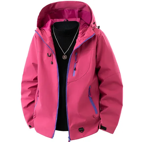 Heren Windjack Waterdichte Capuchon Jas Lente Herfst Buitensport Casual Mantel Volledige Rits Actieve Jas
