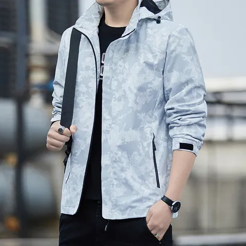 Camo Hooded Windbreaker Jacket Men Women Waterproof Windproof Thermal Fleece Outdoor Sports Hiking Mountaineering Coat