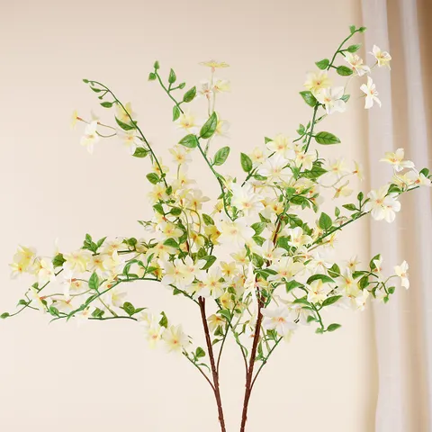 Artificial Murraya Paniculata Flower Branch Simulation Plant Fake Flower For Home Hotel Room Minimalist Interior Decor