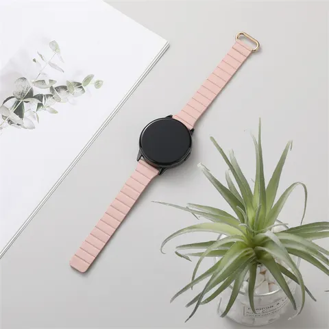 Magnetische Leren Vervangende Horlogeband Strap Voor Smartwatch Stijlvolle Polsband Comfortabele Horloge Accessoires