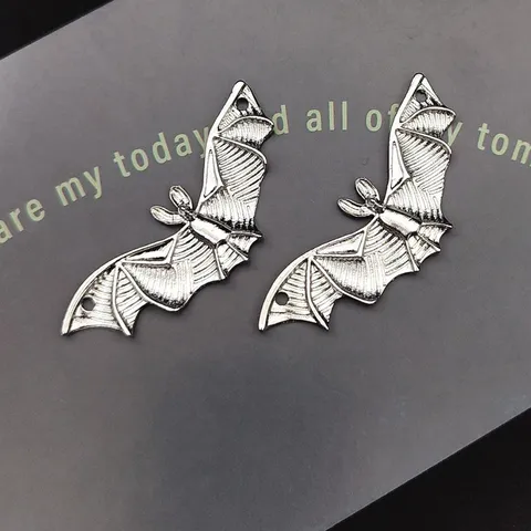 Cool Personnalité Alliage Chauve-Souris Pendentif Charme Style Gothique Bijoux Accessoire Pour DIY Collier Bracelet Cadeau