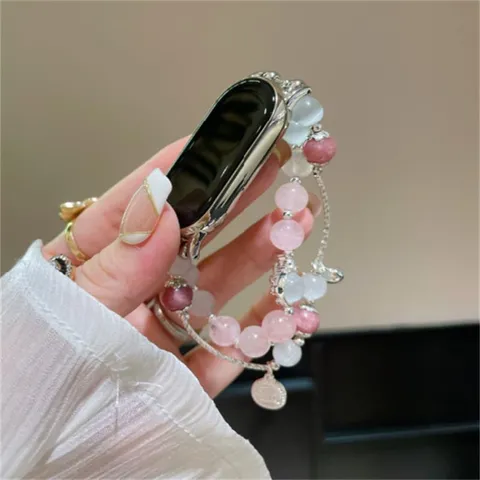 Bijoux en forme de cœur en quartz rose