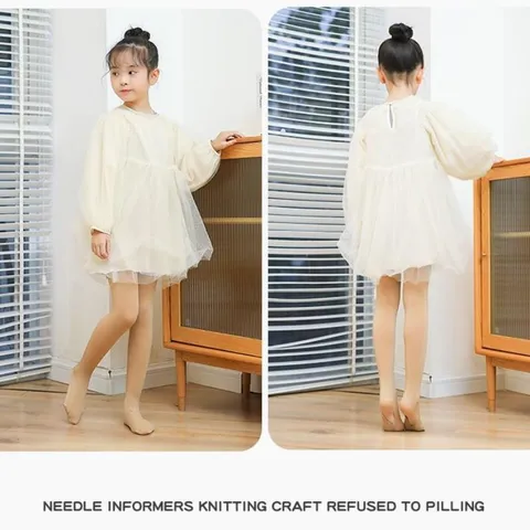 Girls Ballet Dance Tights Children Professional 60D High Elastic Footed Pantyhose Nylon Velvet Dance Leggings For Kids