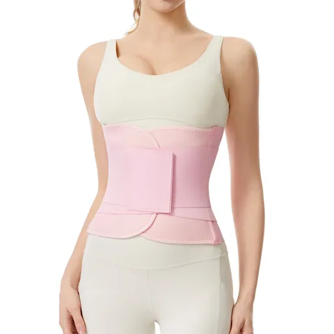 Adjustable Neoprene Waist Trainer Belt For Women Sports Sweat Belt Fitness Waist Trimmer For Abdominal Control And Back Support