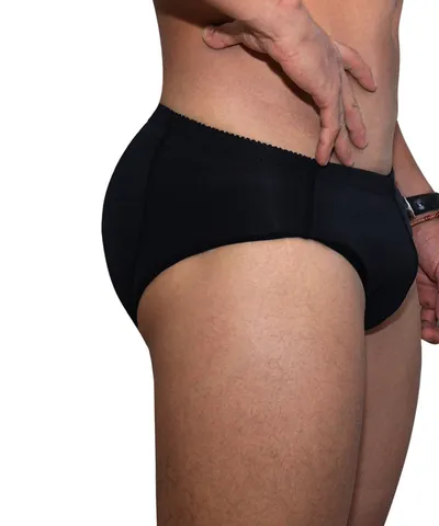 Herren Gepolsterte Atmungsaktive Hüftverstärker Unterwäsche Sexy Butt Lift Slips Body Shaper Gepolstertes Gesäß Herren Unterwäsche