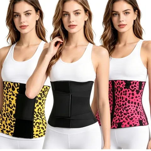 Women Neoprene Waist Trainer Cincher Belt For Weight Loss Slimming Body Shaper Back Support Sport Girdle Tummy Control Shapewear