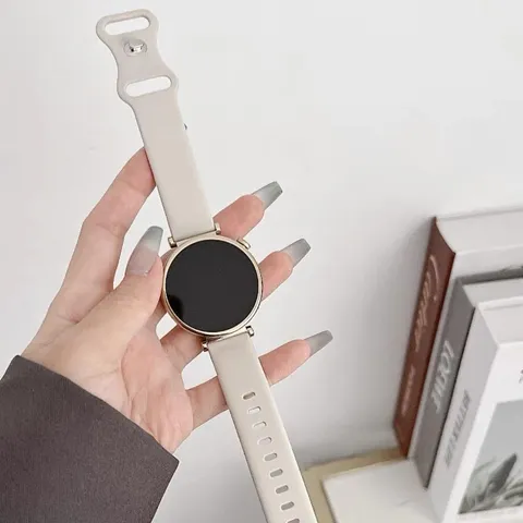 Minimalist Silicone Smartwatch Band Replacement Strap Soft Waterproof Wristband For Smart Watch Accessories