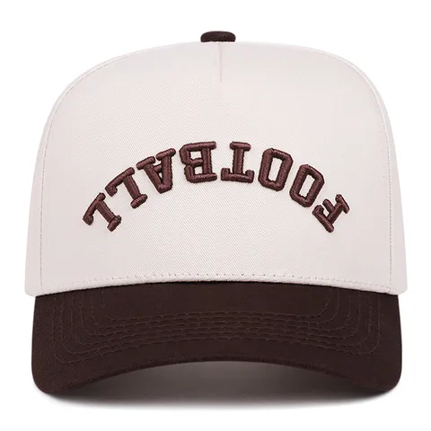 Cappellino da Baseball in Cotone Unisex Sport All'Aperto Cappello Parasole Regolabile Ricamo Lettera Football Casual Dad