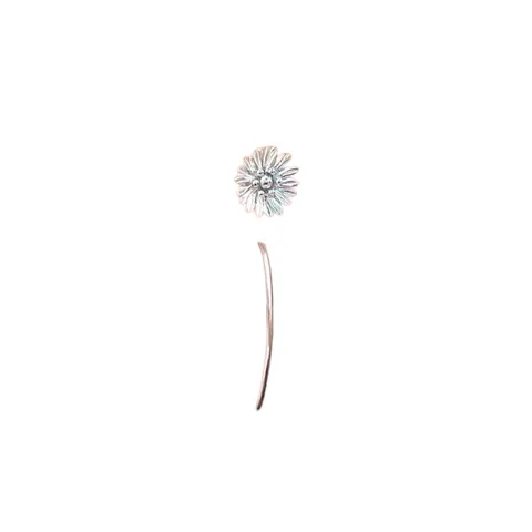 Minimalista Lega Girasole Lungo Nappa Orecchio Catena Donne Elegante Floreale Orecchini Pendenti Moda Gioielli Regalo